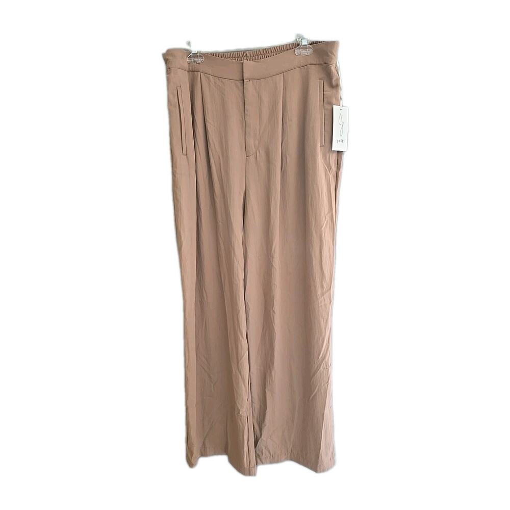 NWT Joie Tan Straight Leg High Rise Business Formal Career Casual Womans Size XL